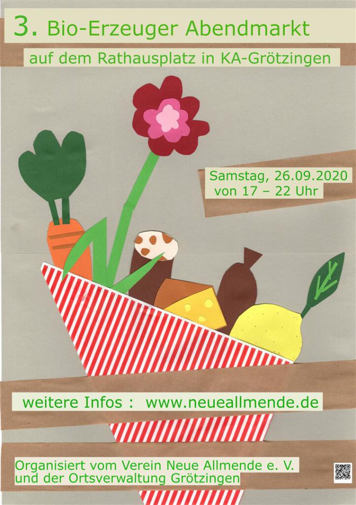 Plakat Abendmarkt